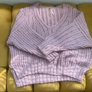 SOLD☺️ Oversized Free People Sweater Medium